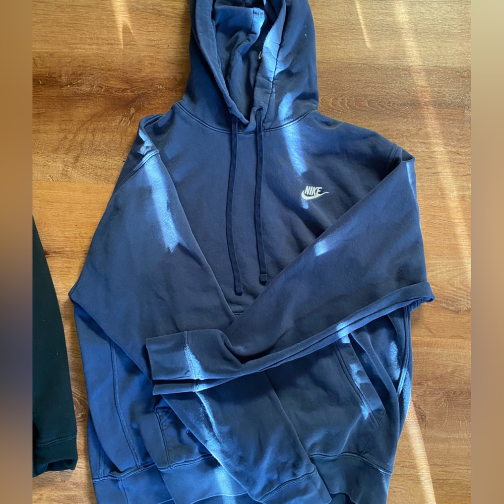 Blue Nike hoodie